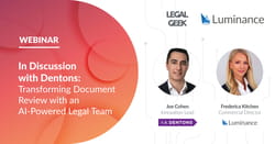 webinar thumbnail: Transforming Document Review with an AI-Powered Legal Team